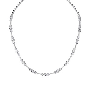 Vitani Natural Diamond Claw Set Chain Necklaces