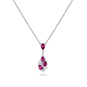 Pampa Natural Ruby Prong  Necklaces