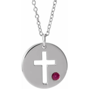 Natural Ruby Pendants Necklaces