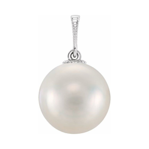 Valorie Platinum Pearl Necklaces