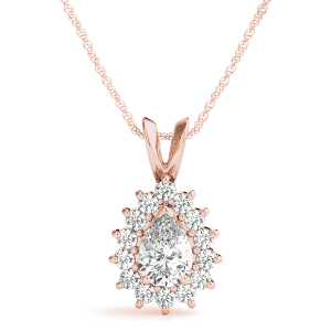 Taelor Natural Diamond Rose Gold Prong Set 