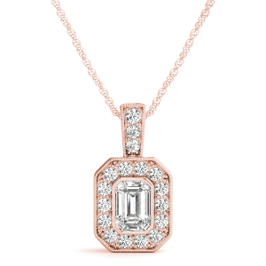 Teona Natural Diamond Rose Gold Bezel Set 