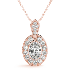 Tenesha Natural Diamond Rose Gold Bezel Set 