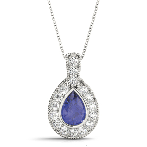 Pramila Blue Sapphire Silver Bezel Set 