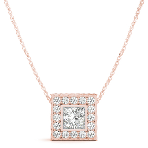 Tasmia Natural Diamond Rose Gold Bezel Set 