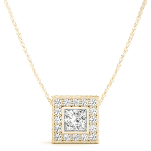 Tasmia Natural Diamond Yellow Gold Bezel Set 