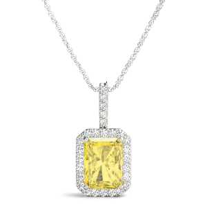 Tenille Yellow Diamond Platinum 4 Prong 