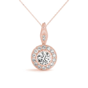 Taheera Natural Diamond Rose Gold Bezel Set 