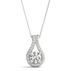 Designer Pendant 0.10 - 3.00 Carat Natural Diamond Round cut 