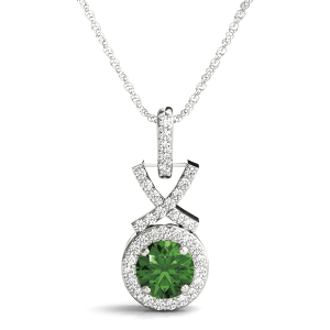 Veruca Emerald Platinum 4 Prong 