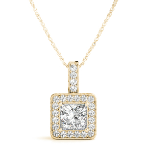 Tion Natural Diamond Yellow Gold 4 Prong 