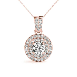 Taara Natural Diamond Rose Gold 4 Prong 