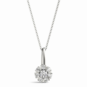 Tarin Natural Diamond Silver 4 Prong 