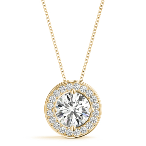 Treasa Natural Diamond Yellow Gold 4 Prong 