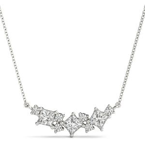 Thorn Lab-Created Diamond Prong Set Chain Necklace