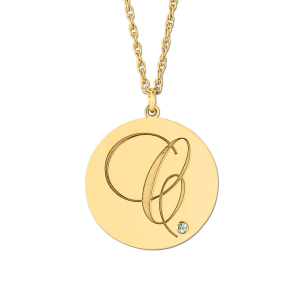 Theadora Yellow Gold Necklaces