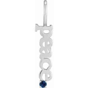 Prital Blue Sapphire 4 Prong 