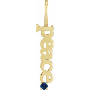 Prital Blue Sapphire Yellow Gold 4 Prong 