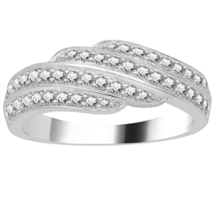 Eirini 0.80 Carat Lab-Created Round cut Prong  Statement Diamond Ring