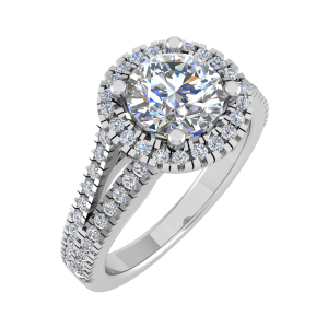 Ellia Natural 4 Prong Everyday Diamond Ring