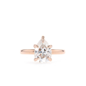 Courtlyn Natural Prong Solitaire Diamond Ring