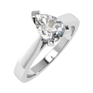 Iniya Lab-Created 3 Prong Solitaire Diamond Ring