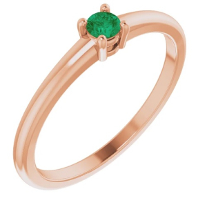 Baker Emerald Rose Gold 