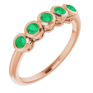 Zamaya Emerald Rose Gold 