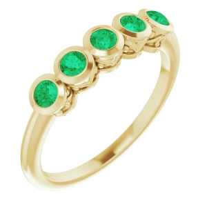 Zamaya Emerald Yellow Gold 