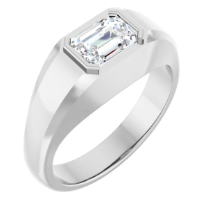 Dawana Natural Bezel Solitaire Diamond Rings