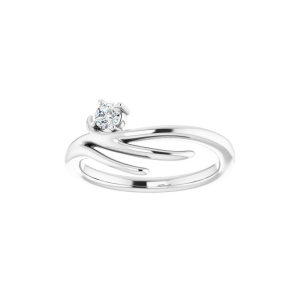 Deonne 0.20 - 3.00 Carat Natural Round cut 4 Prong  Solitaire Diamond Rings