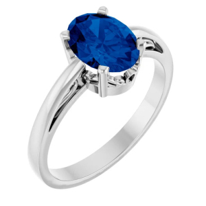 Avra Blue Sapphire Yellow Gold 