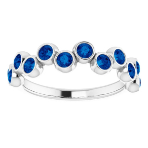 Niamh Blue Sapphire White Gold 