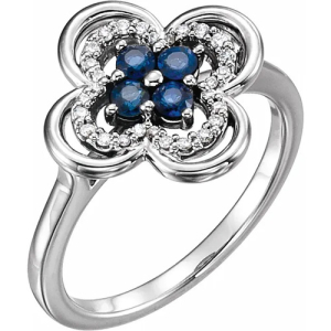 Autiana Blue Sapphire Silver 