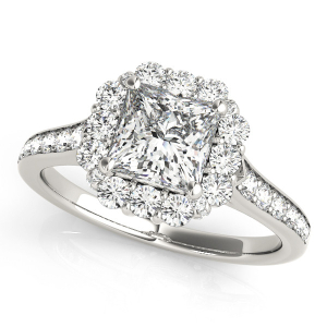 Joan Natural Halo Diamond Rings