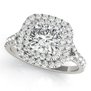 Keilany Natural Halo Diamond Rings