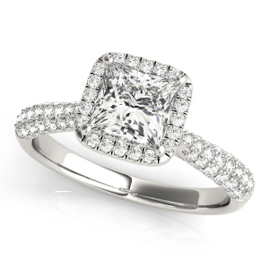 Londynn Natural Halo Diamond Rings