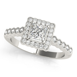 Khari Natural Halo Diamond Rings