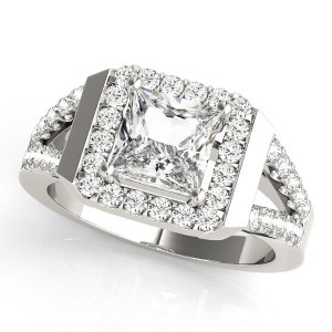 Letty Natural Halo Diamond Rings