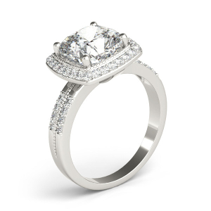 Karlee Natural Halo Diamond Rings