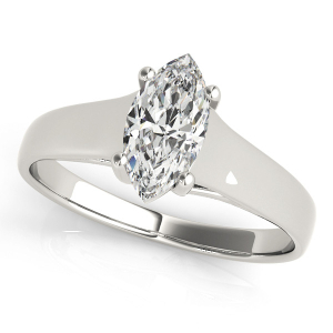 Nikkie Natural 4 Prong Diamond Solitaire Rings