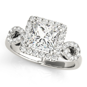 Kenley Natural Halo Diamond Rings