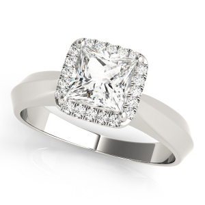 Kristina Natural Halo Diamond Rings