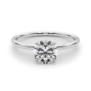 Mirabelle 0.10 - 3.00 Carat Natural Diamond Round cut 4 Prong  Classic Solitaire Engagement Rings