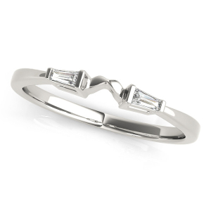 lilya Lab-Created Bar-Set Two Stone Diamond Rings