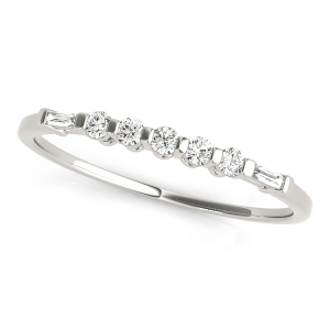 Miyani Natural Bar And Prong Set Eternity Diamond Rings