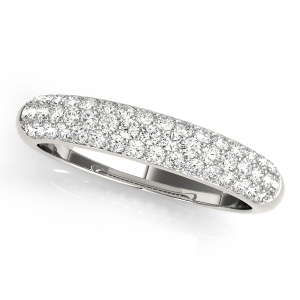 Camri Lab-Created Pave-Set Eternity Diamond Rings