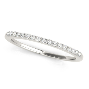 Addy 0.10 Carat Lab-Created Round cut Prong Three Quarter Eternity Diamond Rings