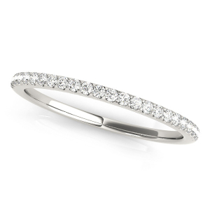 Jaisley 0.12 Carat Lab-Created Round cut Prong Three Quarter Eternity Diamond Rings