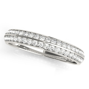 Analiz Lab-Created Pave-Set Eternity Diamond Rings